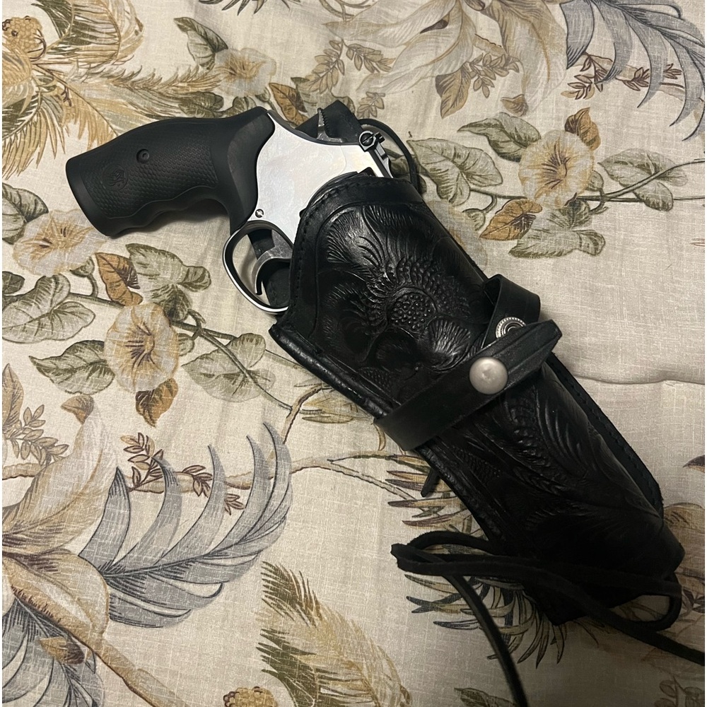 100% leather custom designed holster
